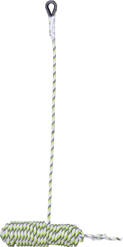 Línea de anclaje lg. 10 m en cuerda trenzada