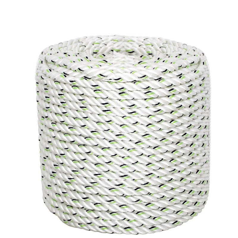 Cuerda torcida de poliamida - diam. 14 mm, vendida al metro