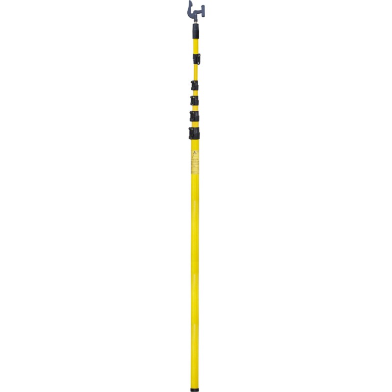 Pole kit including the telescopic pole, the head of the pole and the hanging hook
(FA 60 016 00 - FA 60 016 03 - FA 60 016 04)  DIELECTRI