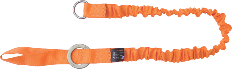 Stretch lanyard for connecting heavy tools