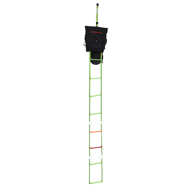 Webbing rescue ladder, lg. 6 m