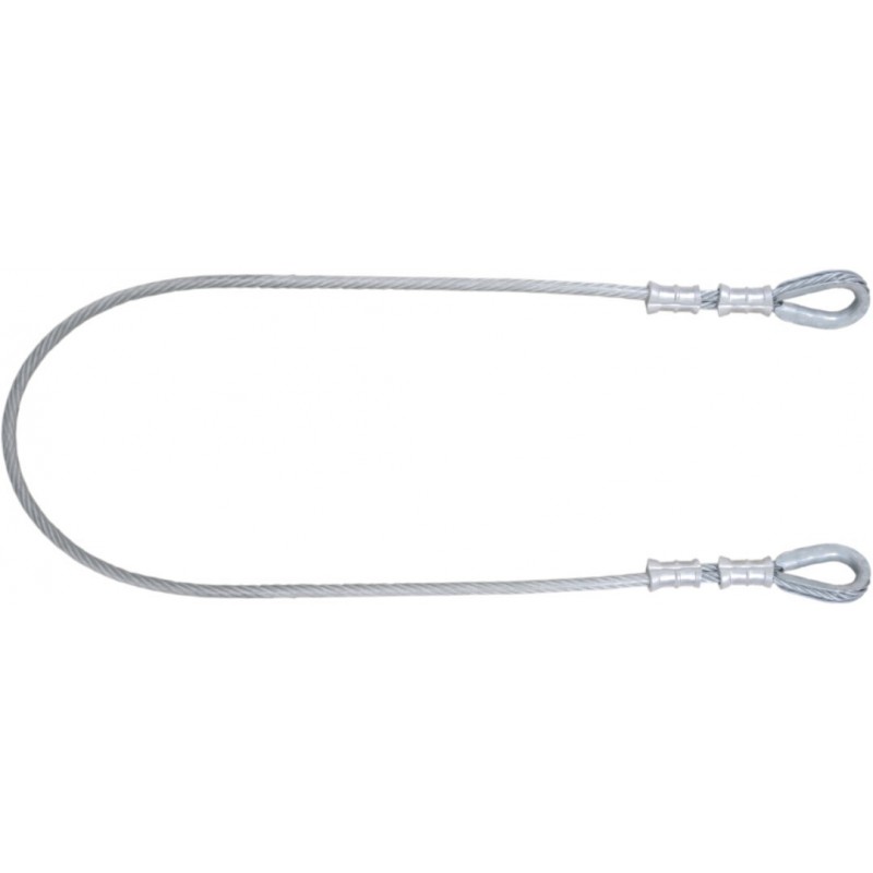 Anchorage Sling in Stainless Steel Wire Rope 1 m