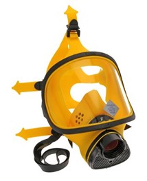 Maska pełnotwarzowa TR 82 CL3 (wizjer z bezpiecznego szkła) - silicon
