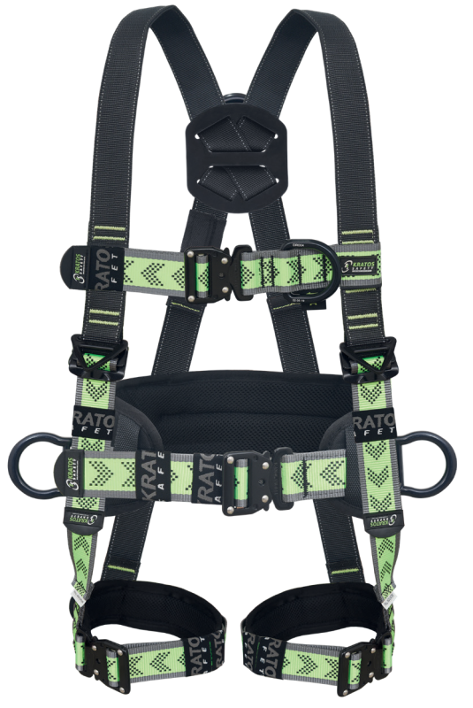 SPEED-AIR 3  Comfort Full body harness 2 attachment points with a belt, elastic shoulder straps, automatic buckles and fall indicators, size S - M