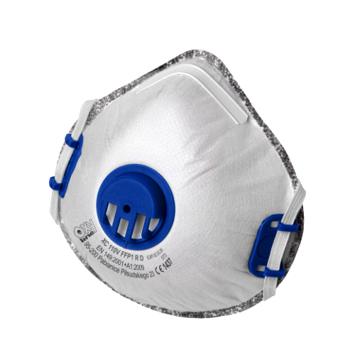 Filter respirator cupshaped XC 110 V FFP1 R D