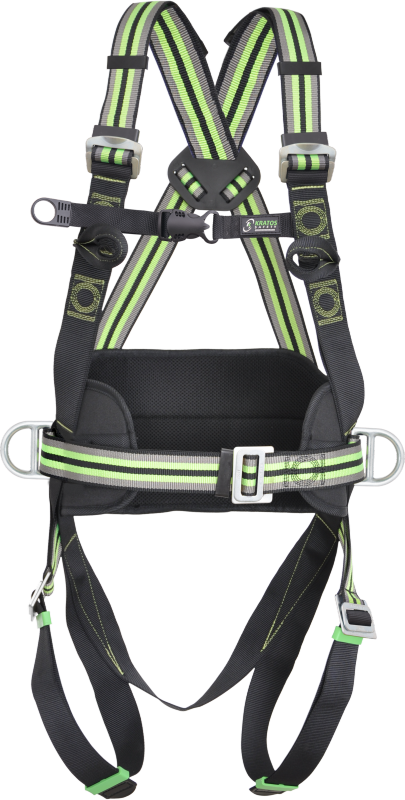 MUNE 4 Body harness 2 attachment points with a work positioning belt