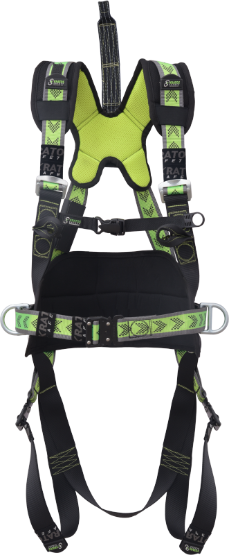Body harness 2 attachment points with comfortable work positioning belt and 3
automatic buckles (replaced by FA 10 204 00A / FA 10 204 01A)