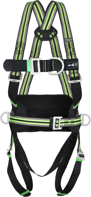 MUNE 5 Body harness 2 attachment points which 1 on chest strap with a work
positioning belt